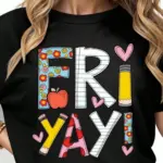 Plus Size Black Graphic T-Shirt