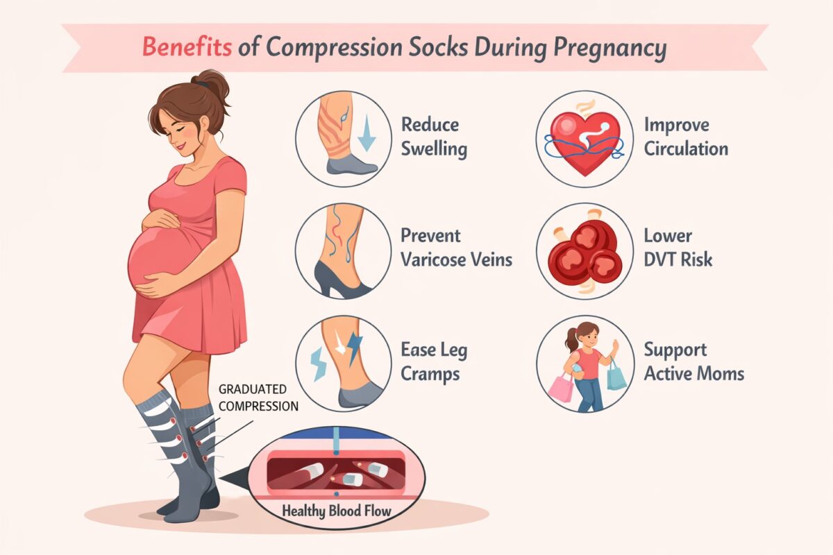 Benefits of compression socks for pregnancy