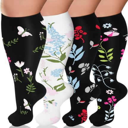 Compression Socks for Edema and Pregnancy Plus Size