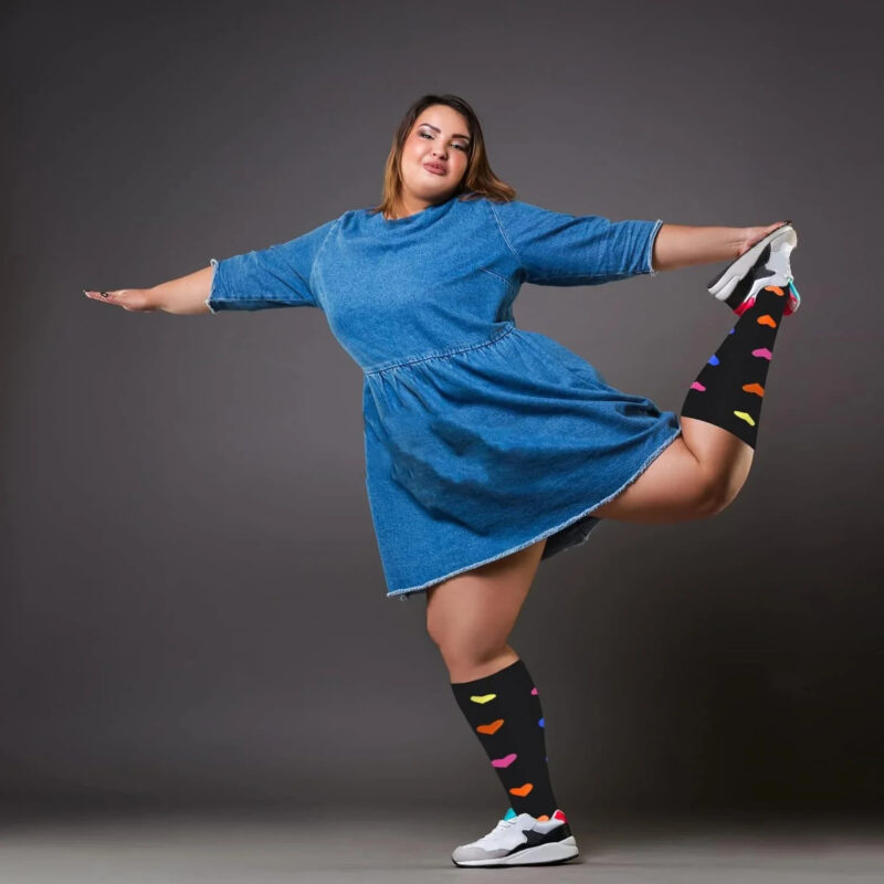 maternity compression socks for swollen legs plus size