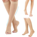 Compression Stockings for Blood Clots 15-20mmHg Knee-High Socks - Image 2