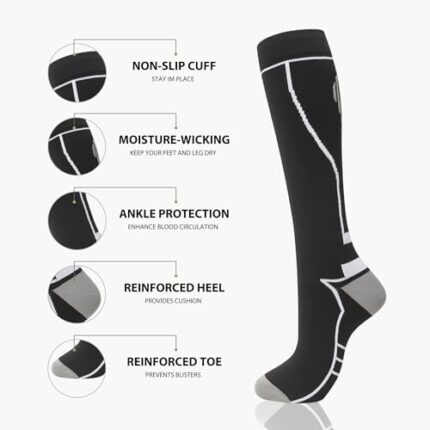 circulation support socks for daily wear