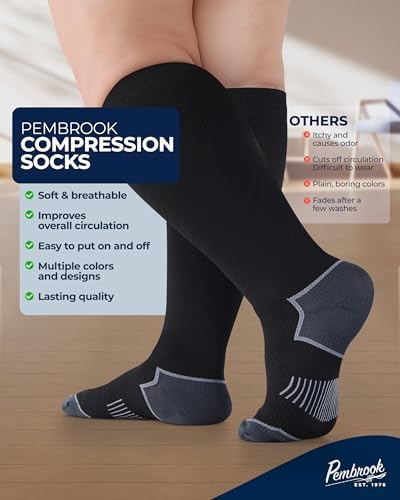 plus size compression socks