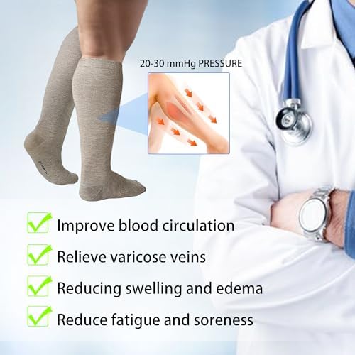 knee high compression socks