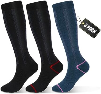 FULLSOFT 30-40mmHg Compression Socks for Circulation & Recovery