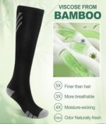 breathable compression socks for work