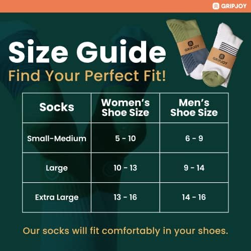 Non-slip compression socks