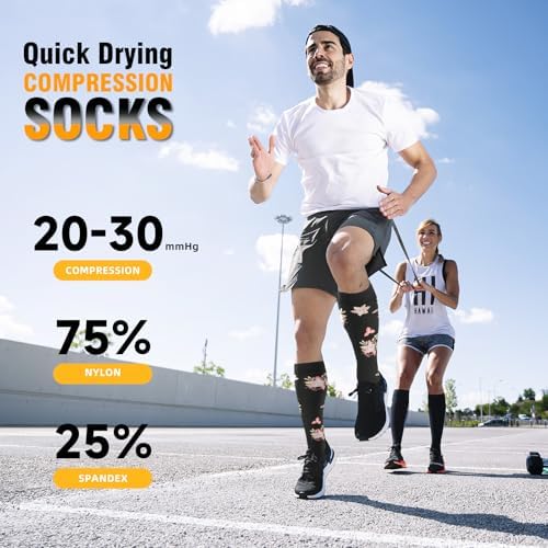 athletic compression socks