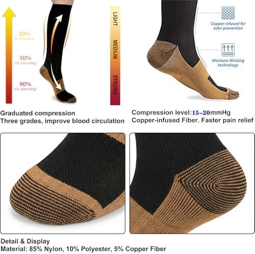 15-20 mmHg Compression Socks