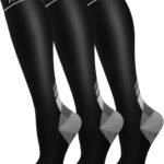 FuelMeFoot Copper Compression Socks 3-Pack for Men & Women