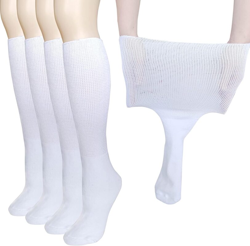 extra wide diabetic socks