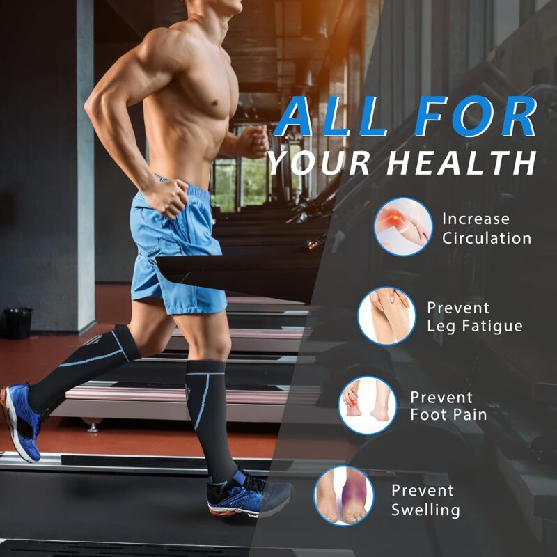 athletic compression socks running support