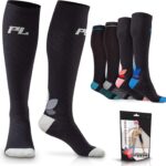POWERLIX Compression Socks 20-30 mmHg for Swelling Relief
