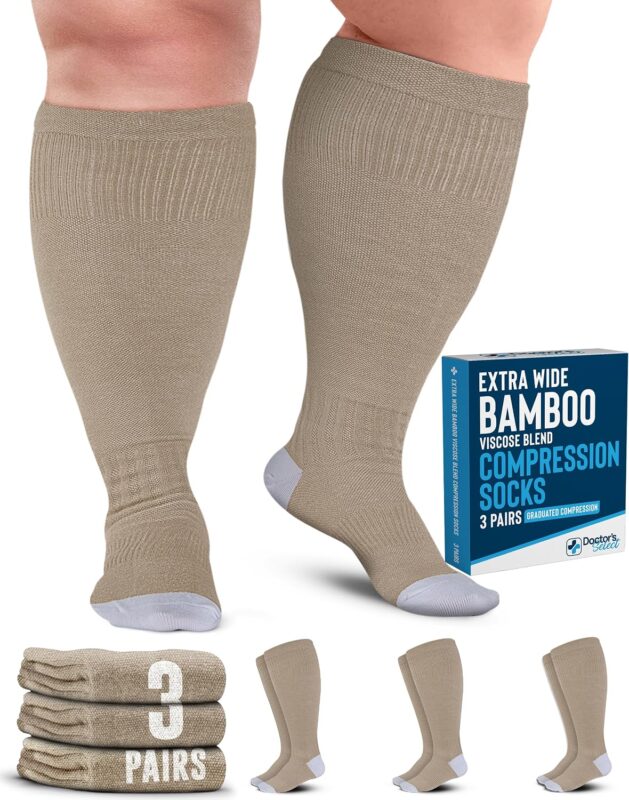 Doctor's Select wide calf compression socks
