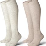 LEVSOX Cotton Compression Socks 20-30 mmHg