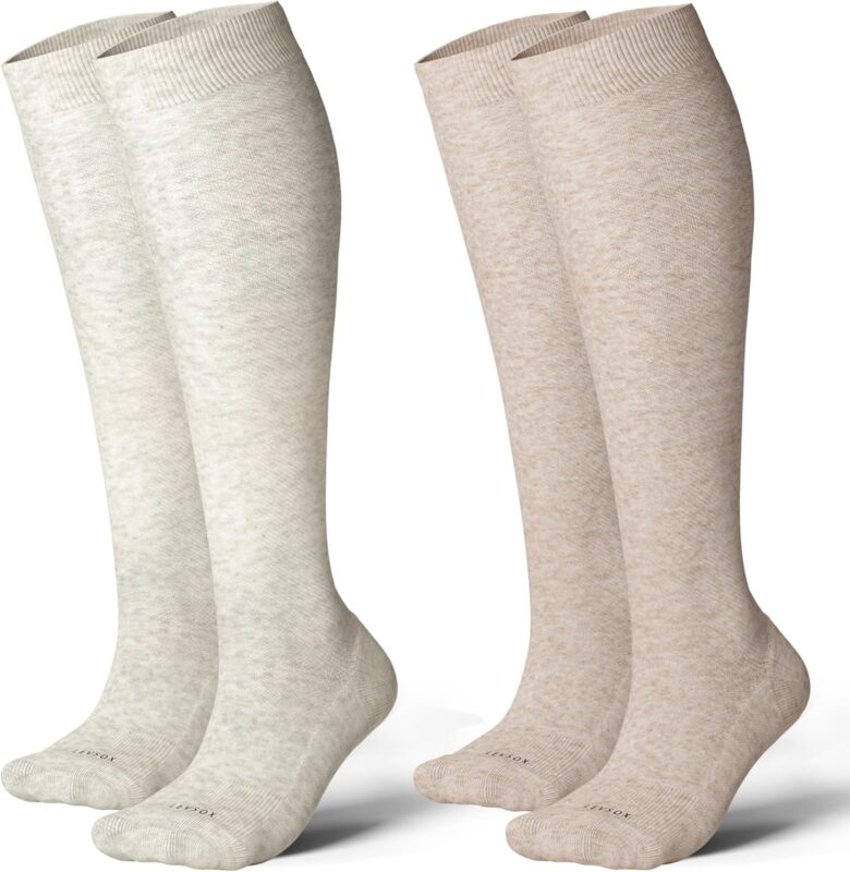 LEVSOX Cotton Compression Socks 20-30 mmHg