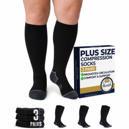 Pembrook Plus Size Compression Socks