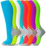 Fenglaoda 8 Pairs Compression Socks