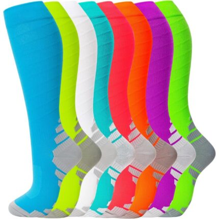 Fenglaoda 8 Pairs Compression Socks
