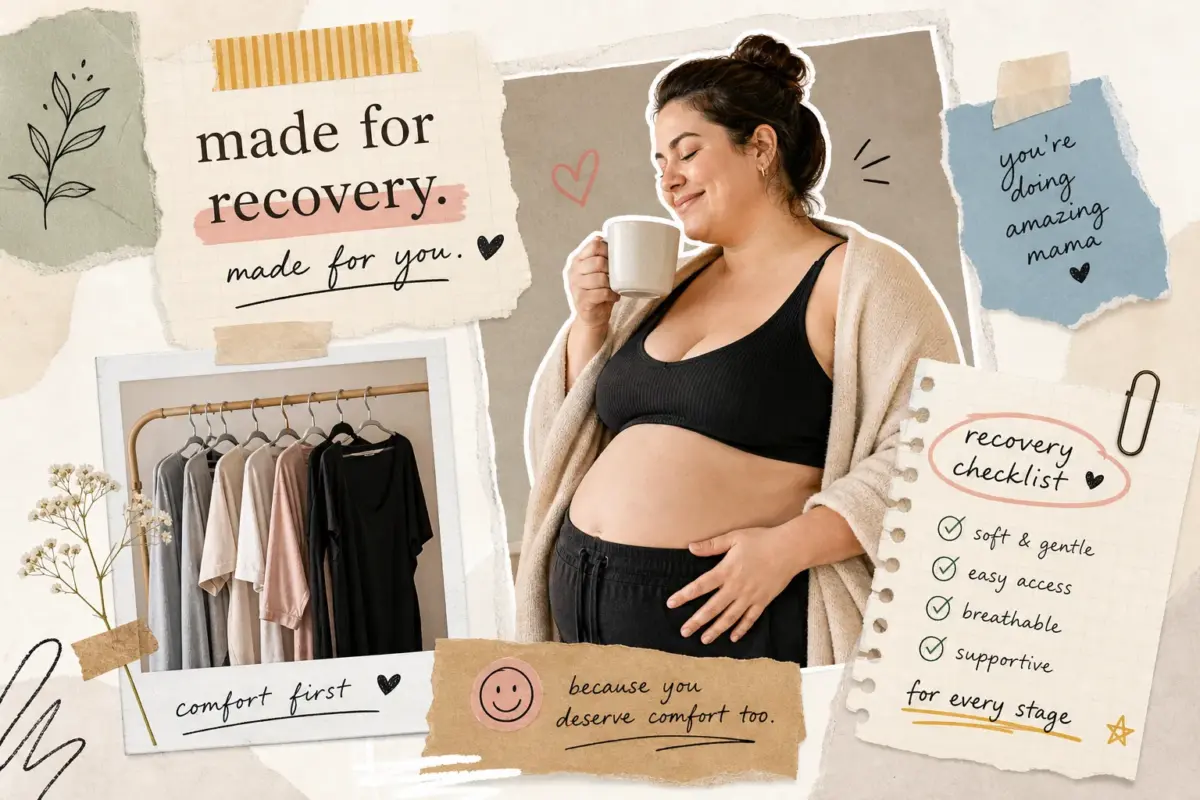 Your plus-size postpartum wardrobe: a recovery checklist