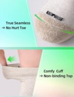 seamless toe compression socks