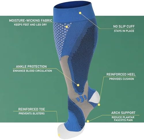 Best compression socks for wide calves