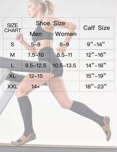 Knee High Copper Compression Socks for Circulation Knee High Copper Compression Socks for Circulation