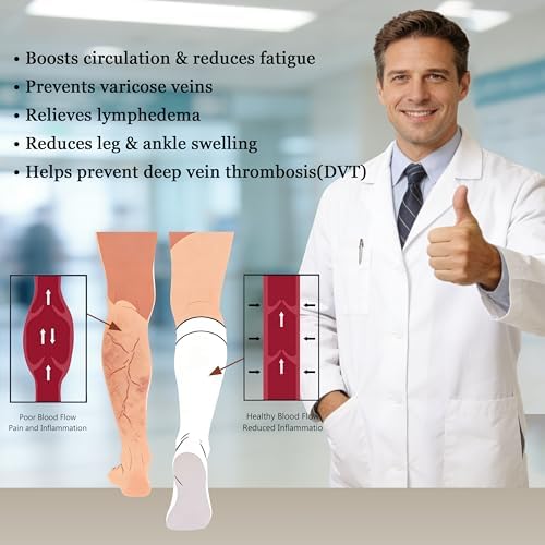 Knee High Compression Socks for Men