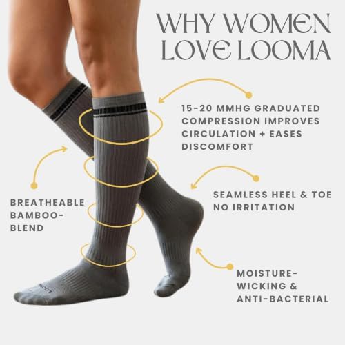 women's bamboo compression socks