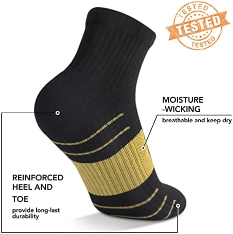 Breathable Copper Fiber Athletic Compression Socks Breathable Copper Fiber Athletic Compression Socks