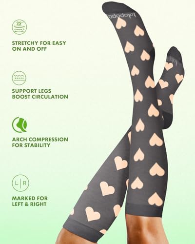 15-20 mmHg bamboo compression socks
