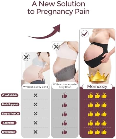 Breathable maternity belly band comfort Breathable maternity belly band comfort