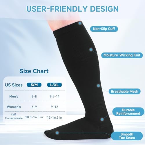 bamboo viscose compression socks