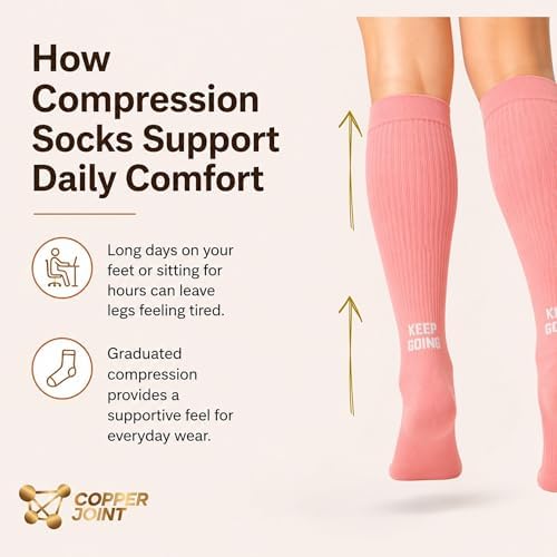 copper infused compression socks