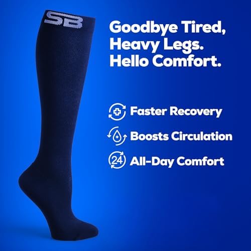 Wide Calf Compression Socks