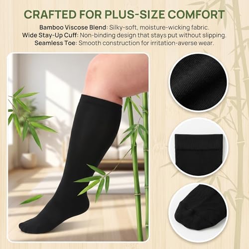 compression socks for wide calves