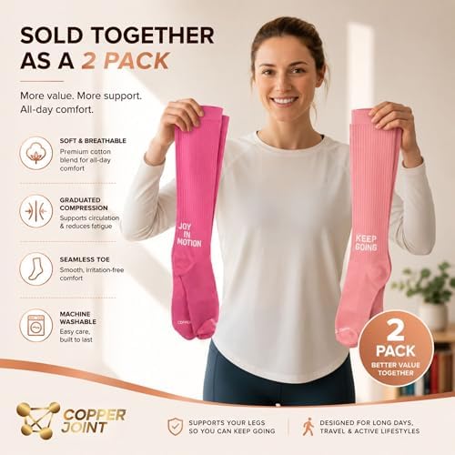 CopperJoint knee high compression socks