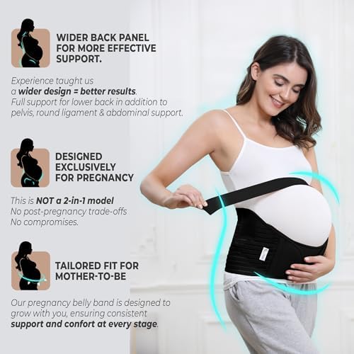 Adjustable maternity belt for growing belly Adjustable maternity belt for growing belly