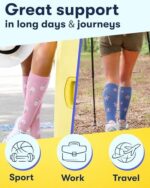 bamboo viscose light compression socks