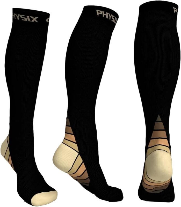 Physix Gear 20-30 mmHg Compression Socks