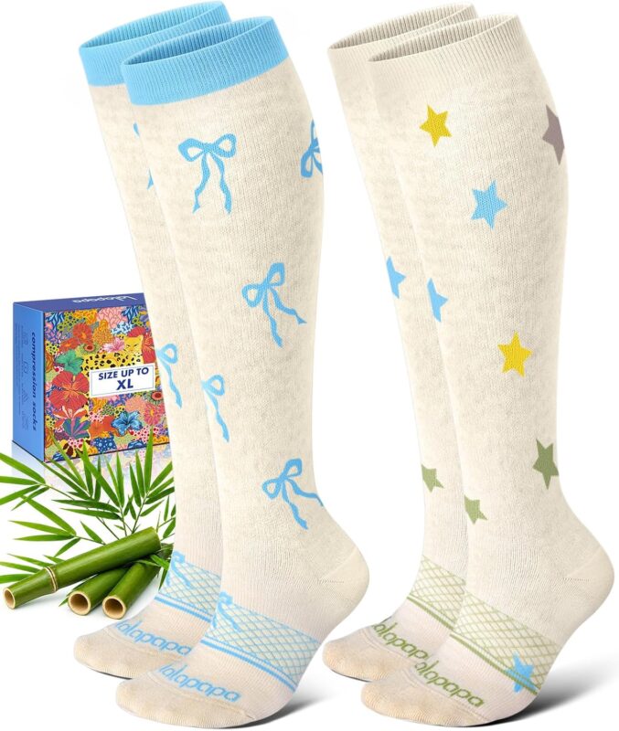 women's bamboo compression socks