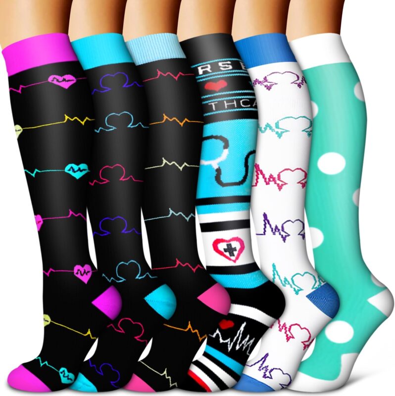 BLUEENJOY Copper Compression Socks