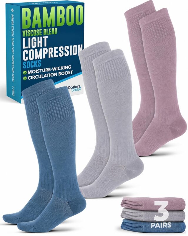 Doctor's Select bamboo compression socks
