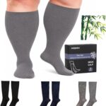 plus size bamboo compression socks