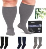 plus size bamboo compression socks