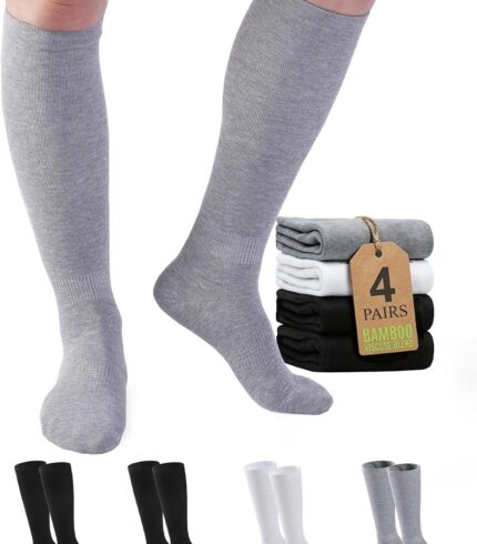 Solegant copper bamboo compression socks