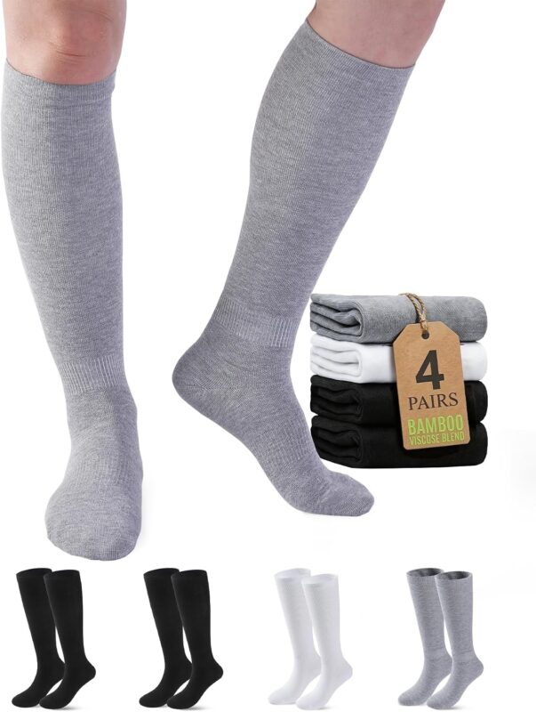 Solegant copper bamboo compression socks