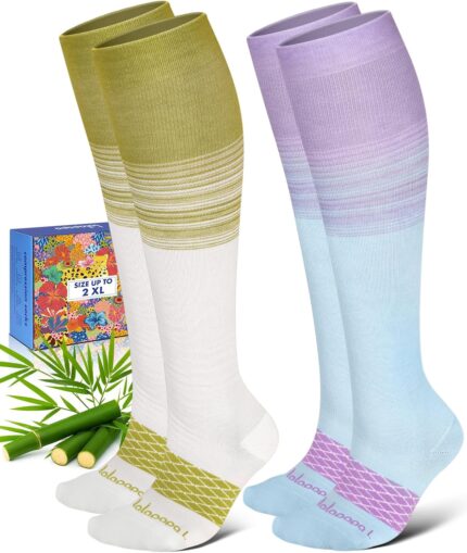 Lalapapa bamboo compression socks