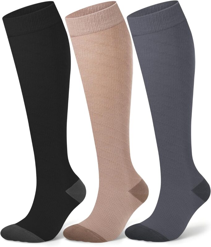 SAIWEYNEE bamboo compression socks women