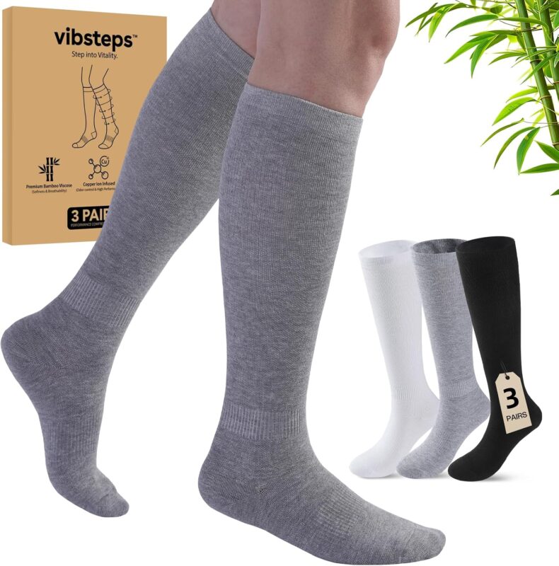 vibsteps bamboo compression socks